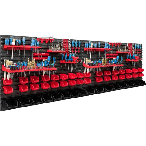 Tablero de herramientas de 230x78 cm, estante para taller o garaje. (1/5)