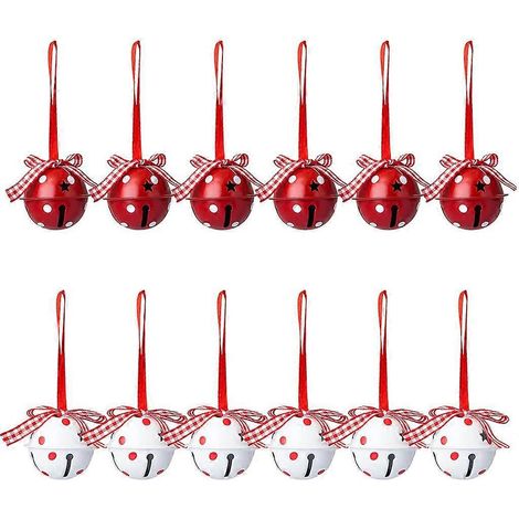 Weihnachtsglocken aus Eisen, Jingle Bells-Ornament für Zuhause, Restaurant und Geschäft