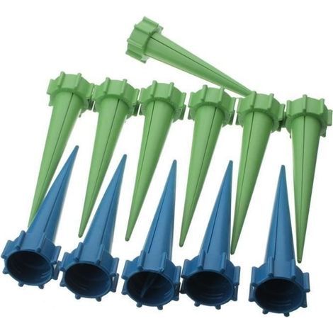 12x Automatic Watering Irrigation Garden Plants Flower Drip Sprinkler Water