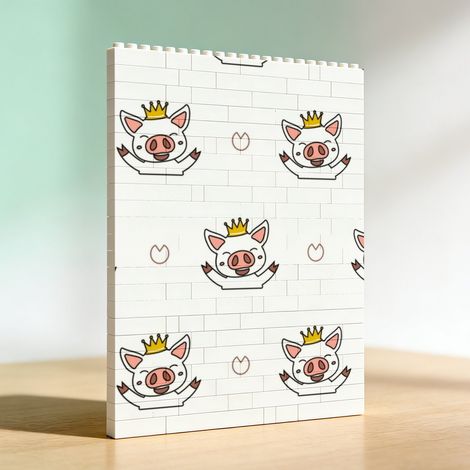 Cadre en briques, cadeau pour anniversaire (1/5)