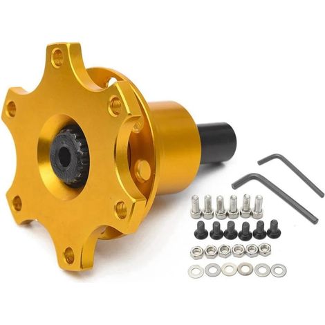 Kit di montaggio a sgancio rapido con saldatura (6 bulloni) per volanti