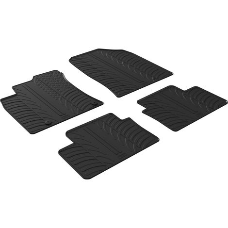 Set tappeti su misura in gomma - compatibile per Kia Ceed 5p (10/1809/21) - Kia Ceed Sportswagon (10/1809/21) - Kia ProCeed Shooting Brake (03/1909/21) - Kia XCeed (11/1907/22) - Kia Ceed 5p (10/