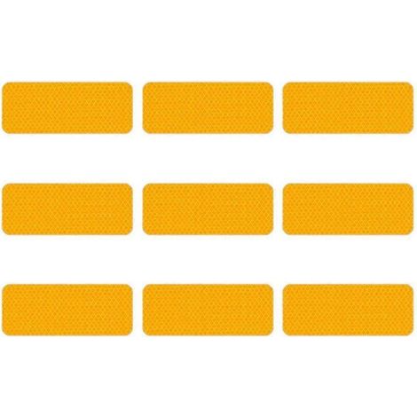 Striscia riflettente di sicurezza per paraurti posteriore, adesivo riflettente anticollisione per auto (1/2)