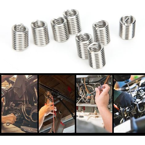 50 Stück US-Standard-Gewindeschutzhülsen 5/16"-182D für Gewindereparaturen (1/5)