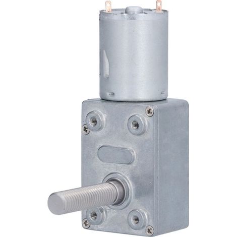 Moteur à arbre fileté de Turbine JGY370, vis M8, basse vitesse, autobloquant, longueur 33mm, DC24V(6RPM) (1/5)