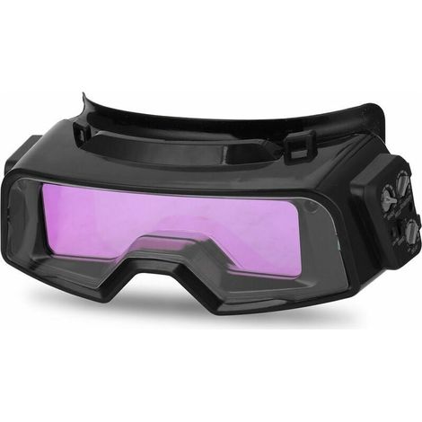 Gafas de soldadura con oscurecimiento automático para soldadura profesional TIG, MIG y MMA, herramienta multifuncional. (1/5)
