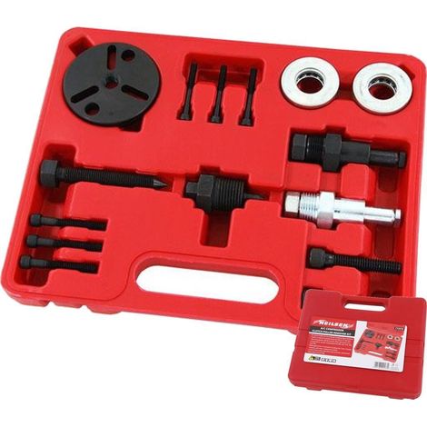 Neilsen Air Conditioning Compressor Clutch Removal Tool Kit A/C Set