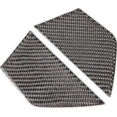 2 Stück Türverkleidungen für den Innenraum, weiche Echtcarbonfaser, passend für Mercedes W204 07-13
