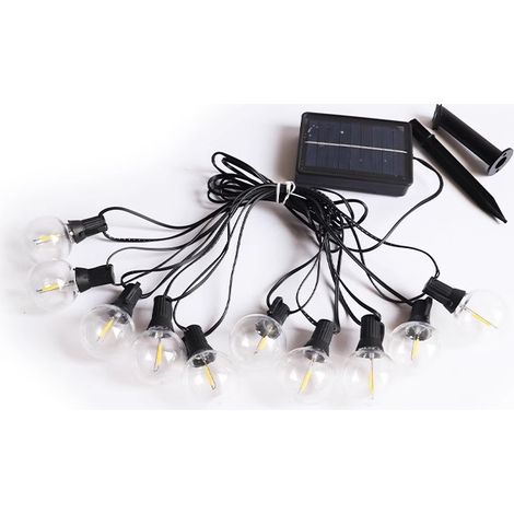 G40 Guirlande Lumineuse Exterieure Intérieur mit APP Contrôle & Télécommande Dimmable, Guirlande Guinguette Exterieur 7,5M 25+2 Étanche Incassables Ampoules pour Terrasse Jardin Mariage Fête [Classe é (1/5)