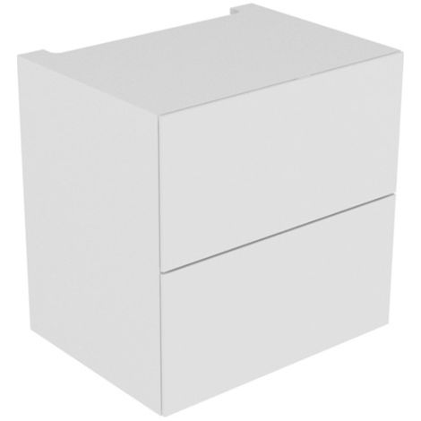 KEUCO EDITION 11 mueble bajo lavabo, 2 extraíbles frontales, con