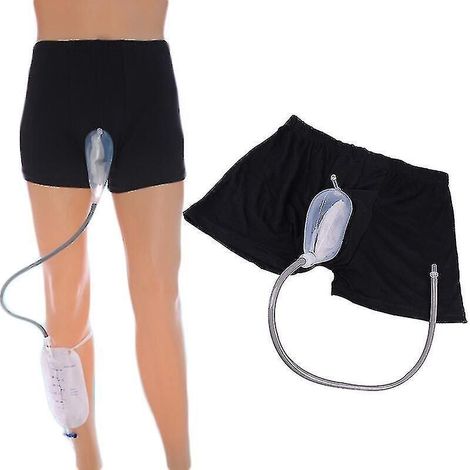 Poche à urine réutilisable pour homme, entonnoir urinaire en silicone, collecteur d'urine avec cathéter pour hommes âgés, hygiène féminine Starlight