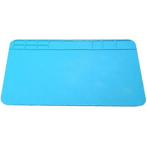 Tapis isolants thermiques antistatiques en silicone pour soudure, réparation et entretien - FFY (1/4)