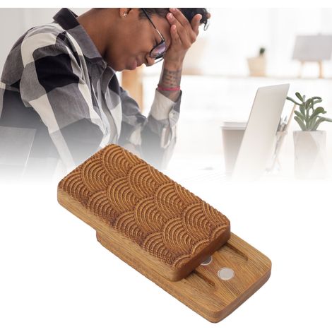 Anti-Stress-Schieber, Grünes Sandelholz, Magnetische Wellen, ADHS-Autismus – Limitierte Auflage, 55 x 30 mm, 70 g Box (1/5)