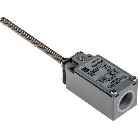 Interrupteur de fin de course RS PRO, Ressort hélicoïdal, NO/NF, 10A, 400V ( Prix pour 1 ) (1/3)