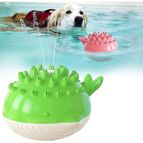 Jouet pour chien : douchette électrique flottante pour animaux de compagnie, idéale pour les jeux interactifs. (1/5)