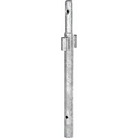 TUBESCA-COMABI - Poteau en aluminium R50 - Hauteur 0,50 m - pour échafaudage R200/M368 - Réf: 04703002