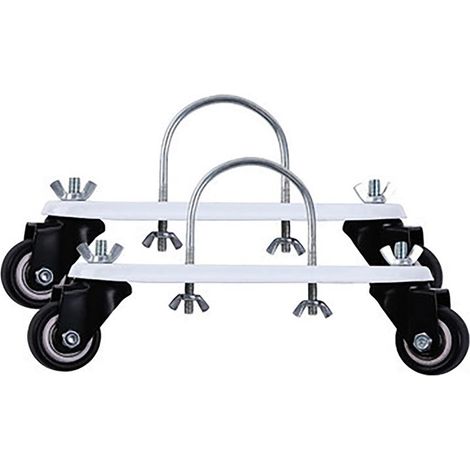 Roulette Pour Radiateur À Huile - Acier Carbone - Rotation 360° - Compatible Tous Radiateurs À Huile - Lot De 2 (1/4)