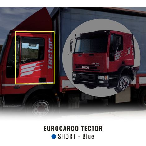 Kit Decorazione Eurocargo Tector - Colore: BLU - Modello: CABINA CORTA