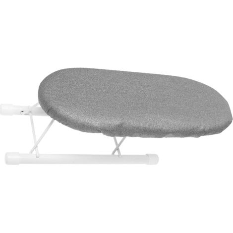 Mini Table à Repasser Pliante Portable Housse Argentée Anti - brûlure (1/5)