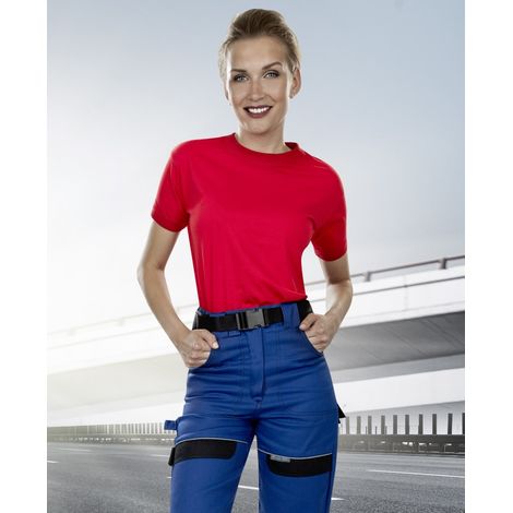 Ardon Cool Trend - Pantalon bleu taille haute pour femme 36