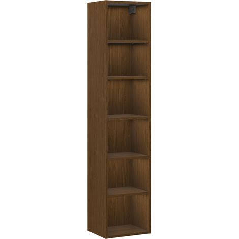 Mexen Box-A corpo del mobile da bagno colonna 35 cm, noce - 91AX1-1600-300-1-86 (1/3)