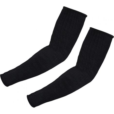 Manchon De Protection Anticoupure - Fils D'acier Inoxydable - Pour Travail En Jardin Cuisine Ou Ferme - Taille Unique (1/5)