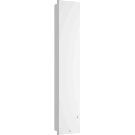Radiateur connecté gain de place vertical 1500W blanc INGENIO 5 - THERMOR - 429357 (1/3)