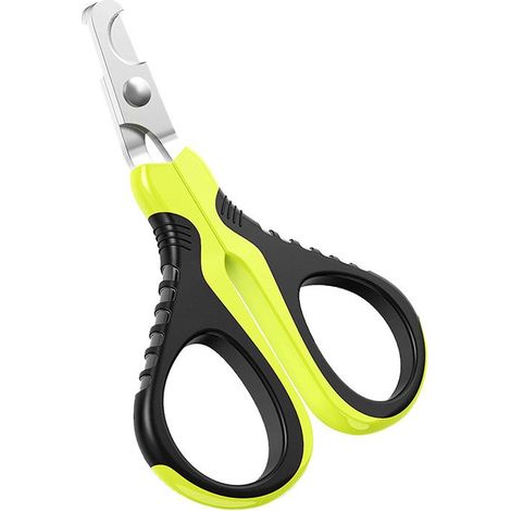 Coupe ongles professionnel pour les animaux domestiques, ciseaux à griffes pour chat, tête de coupe unique à 25 degrés, idéal pour les petits chiens, chiots, chats et lapins (1/5)