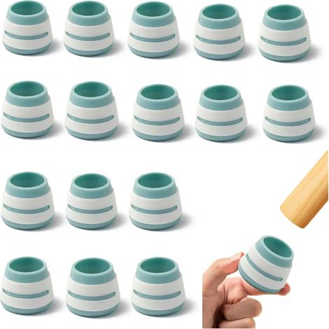 16 Chair Leg Protectors, Silicone Chair Pads, Chair Feet to Protect Floors from Scratches and Noise, Chairs, Furniture (1/5)