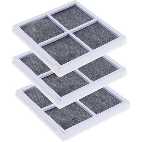 Filtro de aire LG Pure n Fresh para refrigerador, paquete de 3 filtros de aire de repuesto, para refrigerador/purificador de aire LG LT120F (1/5)