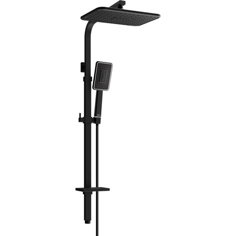 Mexen Q54 colonna doccia, nera/cromata - 798545495-71 (1/2)