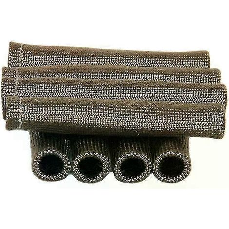Lot de 8 gaines de protection thermique pour câbles de bougies d'allumage 2500, compatibles avec moteurs LS1/LS2 Titanium-JXLGV (1/5)