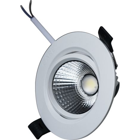 Foco Downlight LED Orientable 9W 3000K / 4000K / 6500K Corte 93 mm