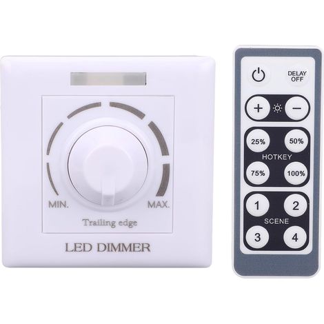 JSSEVN-200-W-Drehdimmerschalter, Aufputz-Drehknopfdimmerschalter (220 V) (1/5)