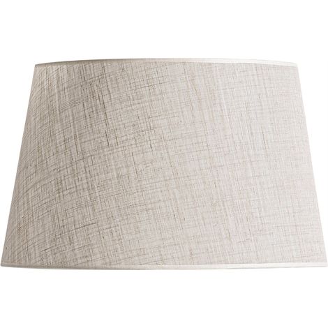 Abat jour en lin écru pour lampe à poser - écru (1/3)