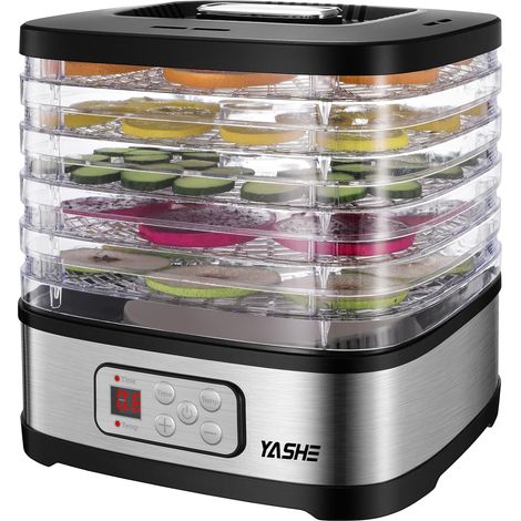 YASHE Dörrautomat GGJ-261B, 5 Etagen, 72-Std.-Timer, 240 W (1/5)