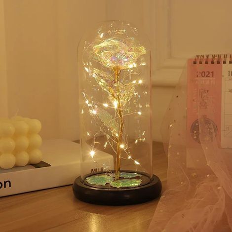 Veilleuse rose lumineuse (1/5)
