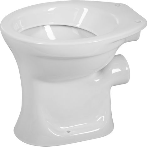 WC flach uni weiss Sanitärkeramik