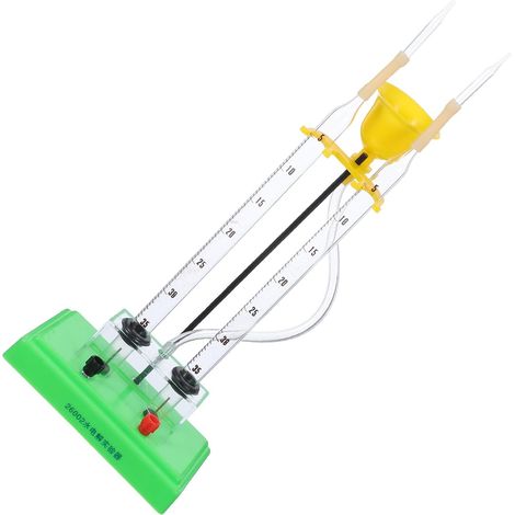 Appareil D'électrolyse en Plastique pour Laboratoire et École, Production D'oxygène Claire, Instrument Pédagogique pour Expérience D'eau Électrolytique (1/5)