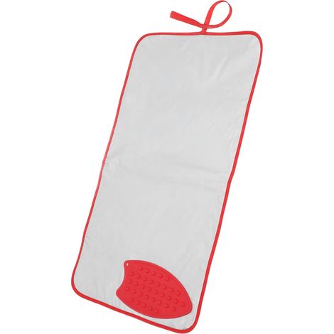 Tapis De Repassage Pliable En Silicone Argenté Résistant à Haute (1/5)