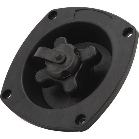 Wandmontierter Druckregler, 100 PSI bis 45 PSI, integriertes Rückschlagventil, auslaufsicher, druckgeregelter Wassereinlass, schwarz (1/5)
