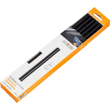 steinel Klebesticks, Durchmesser 11 mm schwarz VE à 10 Stück