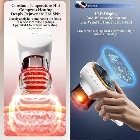 HONORNIC - Appareil anti-cellulite, massage sculptant corporel complet Sculpiflex