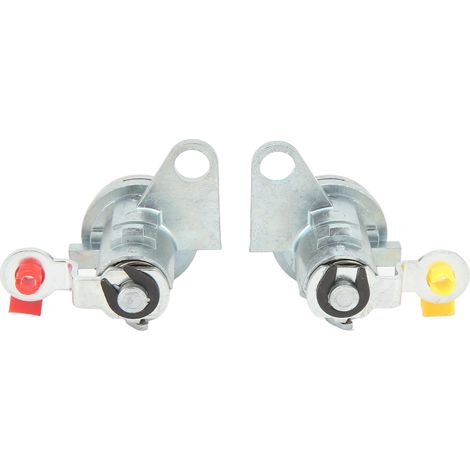 Ensemble cylindre de serrure de porte côté conducteur et passager avec clé 69051‑12340, remplacement pour Corolla 1993‑1997 (1/5)