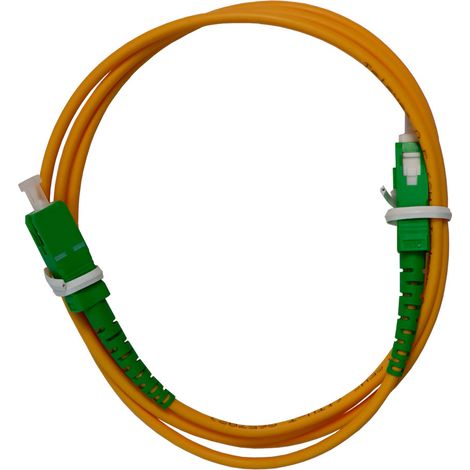 Arretière Optique Sc/apc Monomode 2m Connectivité Fibre Optique Intérieure Lsfh - Televes