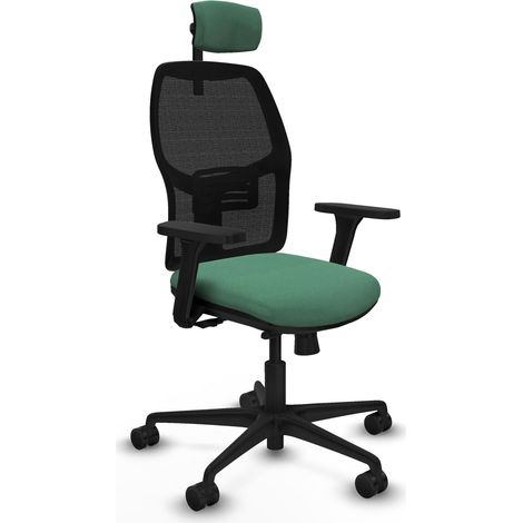 Silla de oficina piqueras y crespo Alfera negro espuma alta densidad (1/2)