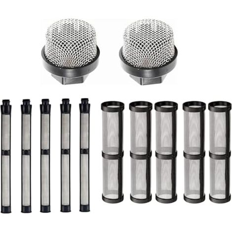 246385 246384 287032 Filtre pulvérisateur Airless pour Graco 390 395 490 495 Graco 595 3400 Lot de 2 + 5 + 5 filtres à paille pour pulvérisateur 3 types (1/5)