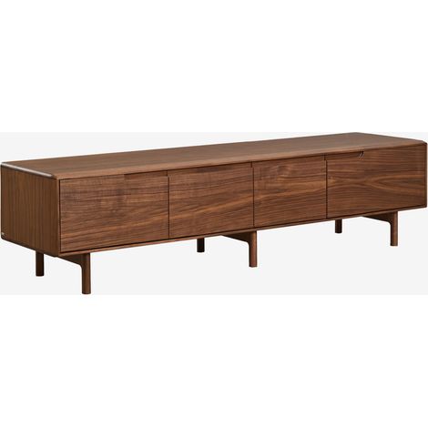 Meuble TV en bois Treveris SKLUM &x2194&xFE0E 240 cm (1/5)