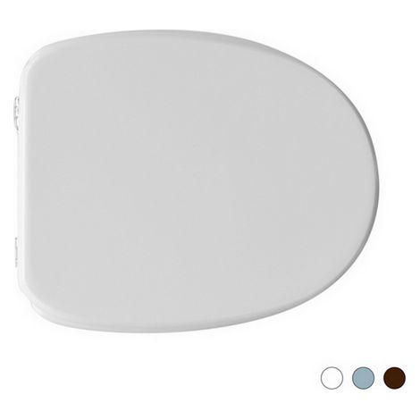 SEDILE WC PER RAK VASO KARLA FORMA 3- Bianco- CW- pezzi 1 (1/2)