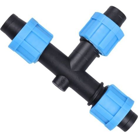 10pièces Connecteur Tuyau Irrigation Jardin Lot De Raccordements Goutte à Goutte Raccords Système Accessoire Jardinage (1/4)